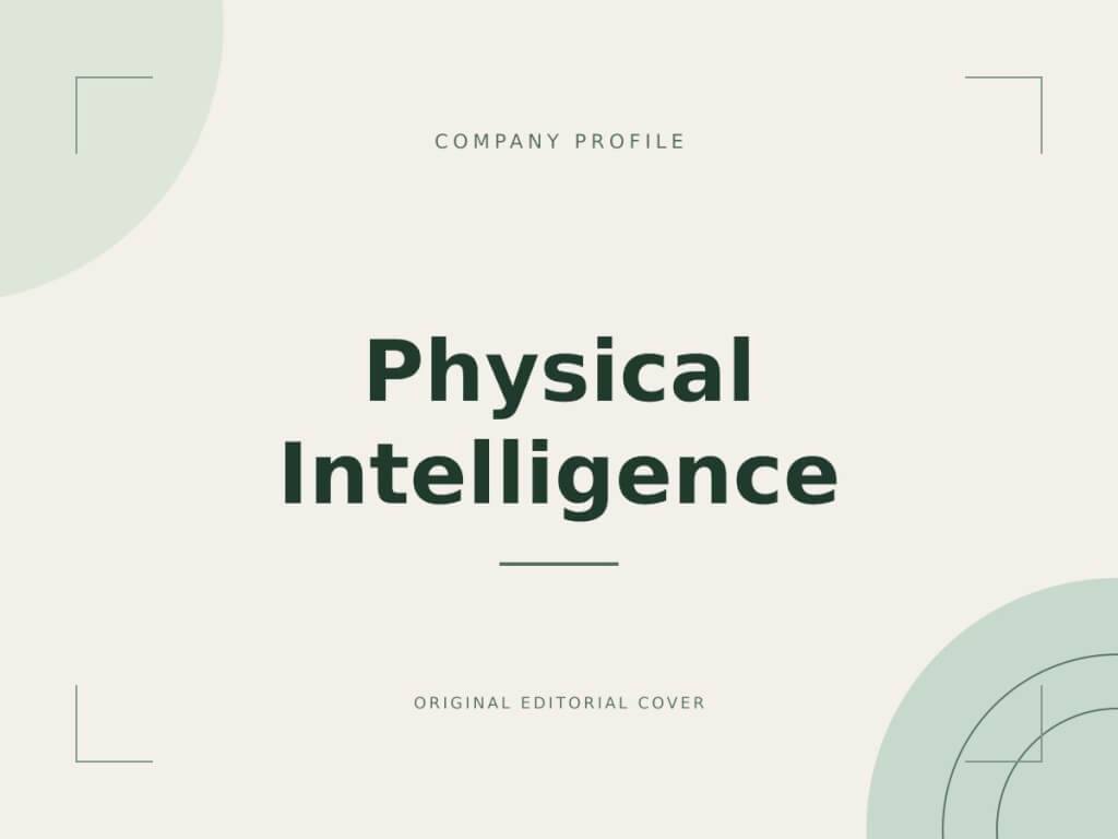 Physical Intelligence