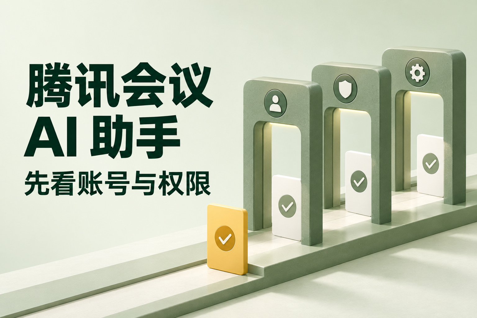 腾讯会议接入 AI 助手：约会、取纪要之前，先弄清账号和权限