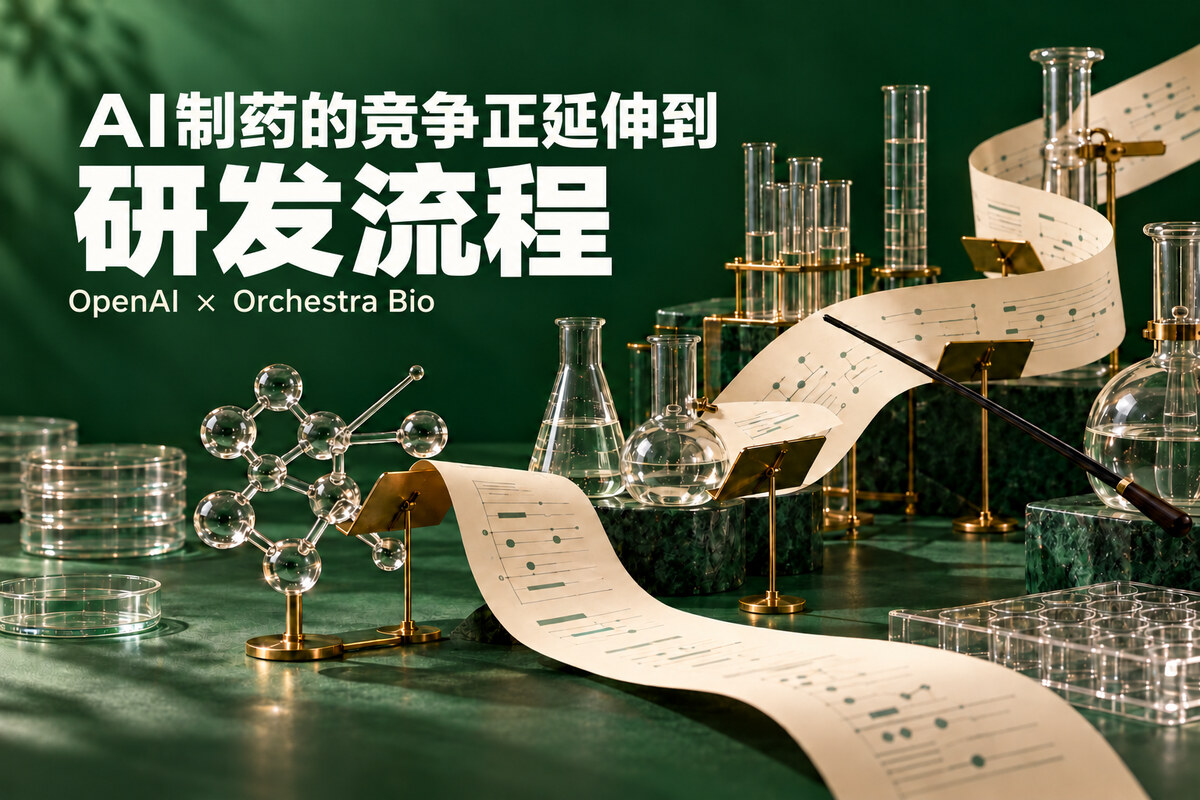 OpenAI已收购Orchestra Bio：AI制药的竞争延伸到研发流程