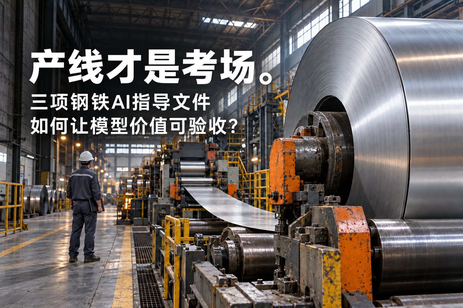 钢铁AI有了新标尺：工业大模型如何从“做演示”走向“可验收”？