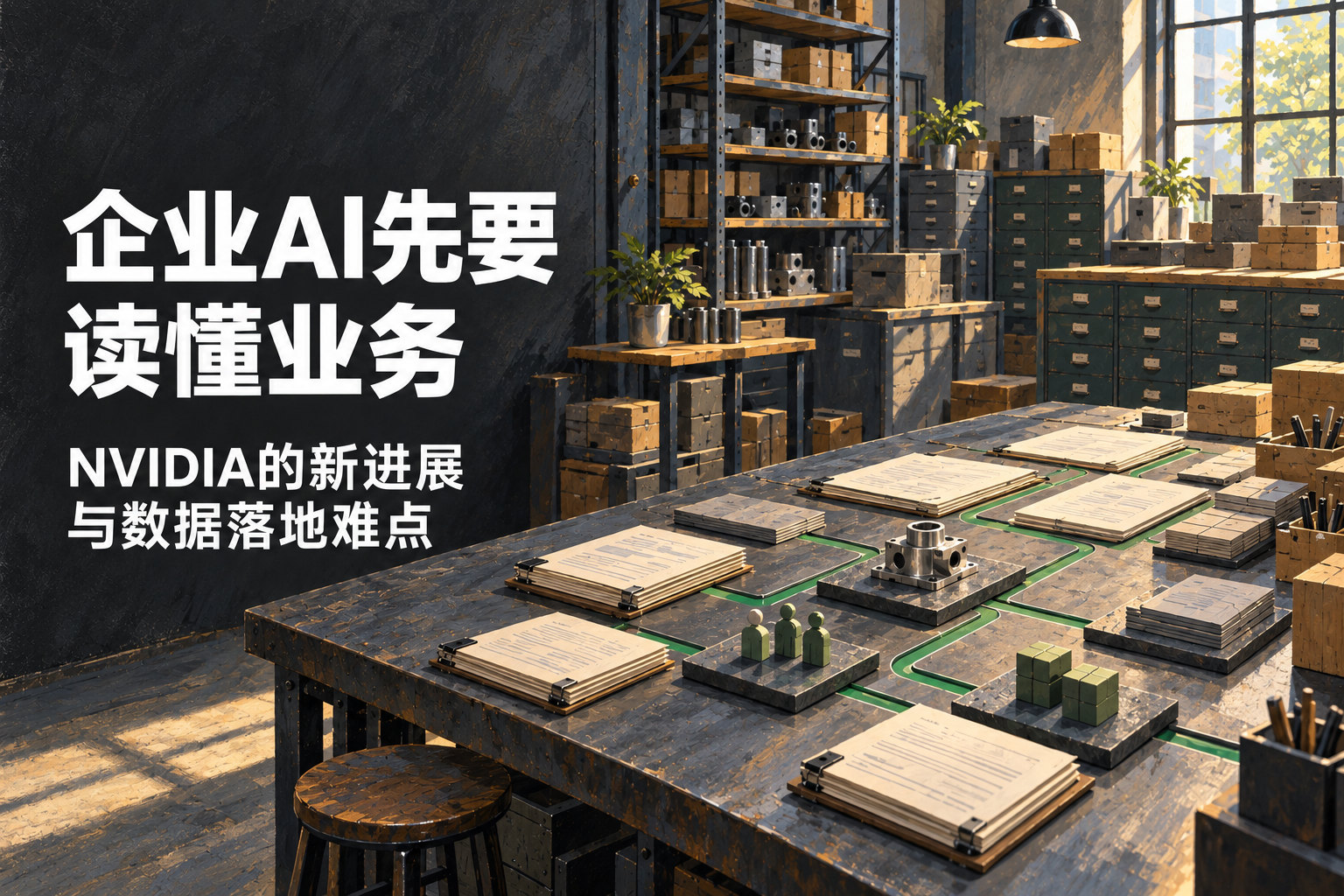 NVIDIA 为企业 AI 补上业务数据层：从查资料走向预测与决策