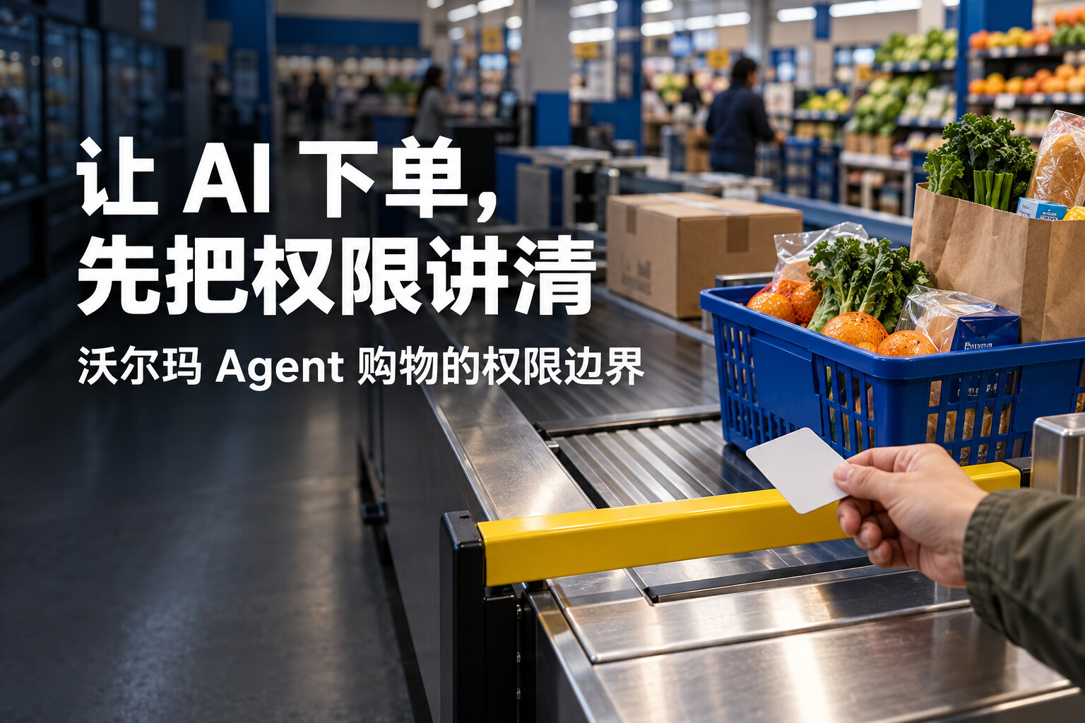 沃尔玛要给 AI 单独建档：Agent 商业化，先解决谁授权、谁买单