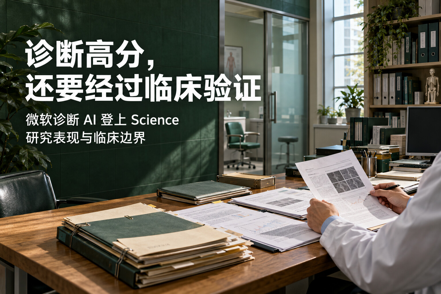 微软诊断 AI 登上 Science：跑分之外，更该看懂它怎么被测试