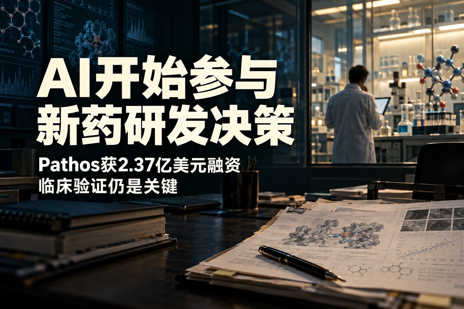Pathos融资2.37亿美元：AI制药的价值，开始落在研发决策上