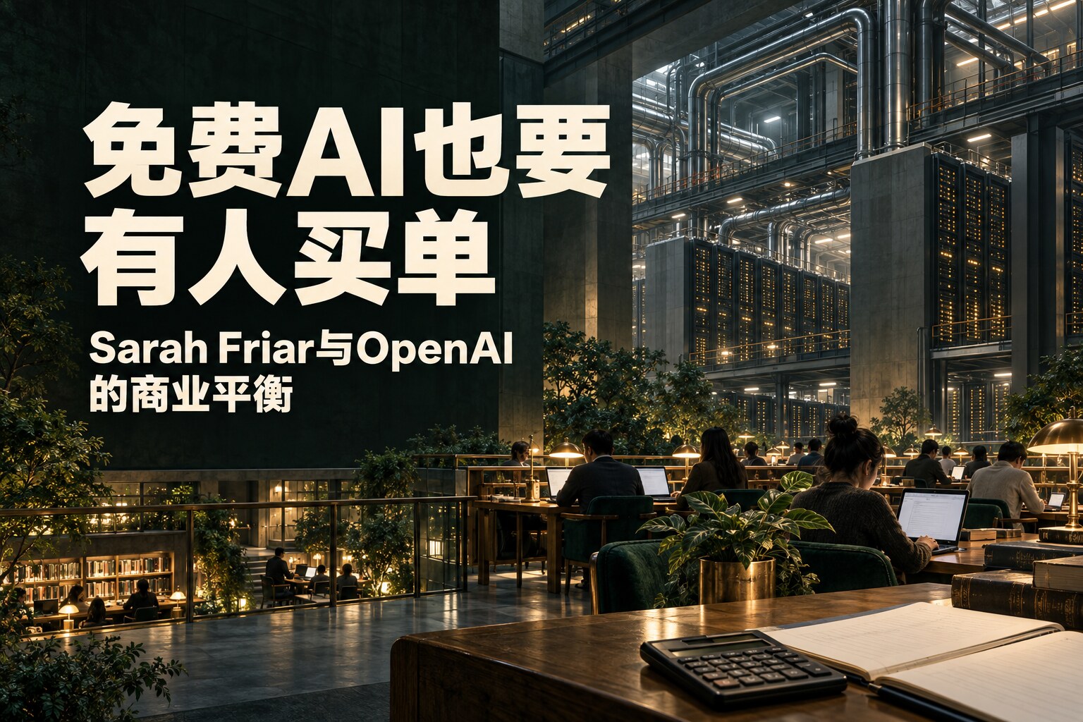 Sarah Friar：替OpenAI算账的人，如何回答“免费AI谁来买单”？