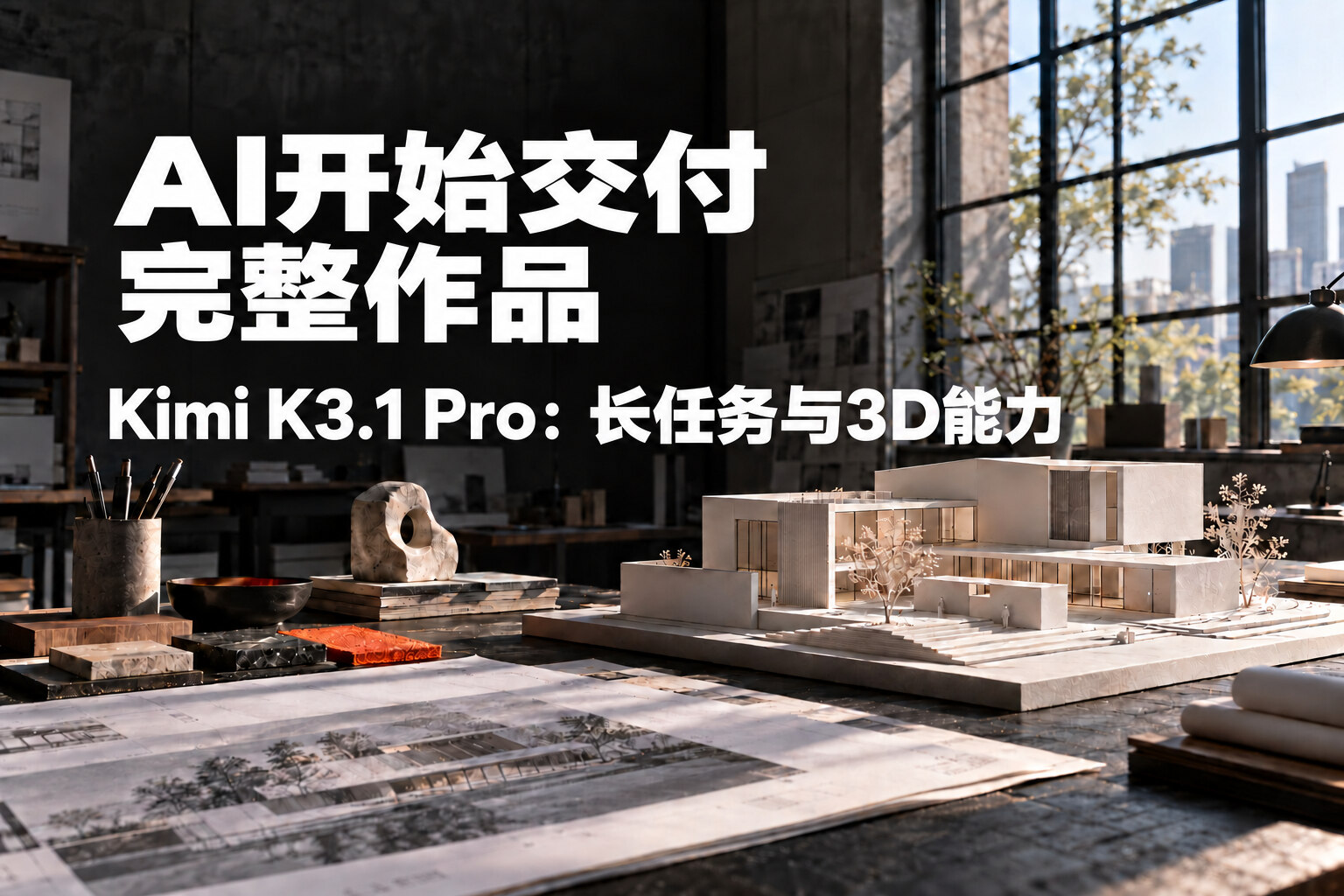 Kimi K3.1 Pro 发布：百万上下文之后，关键是把复杂任务做完