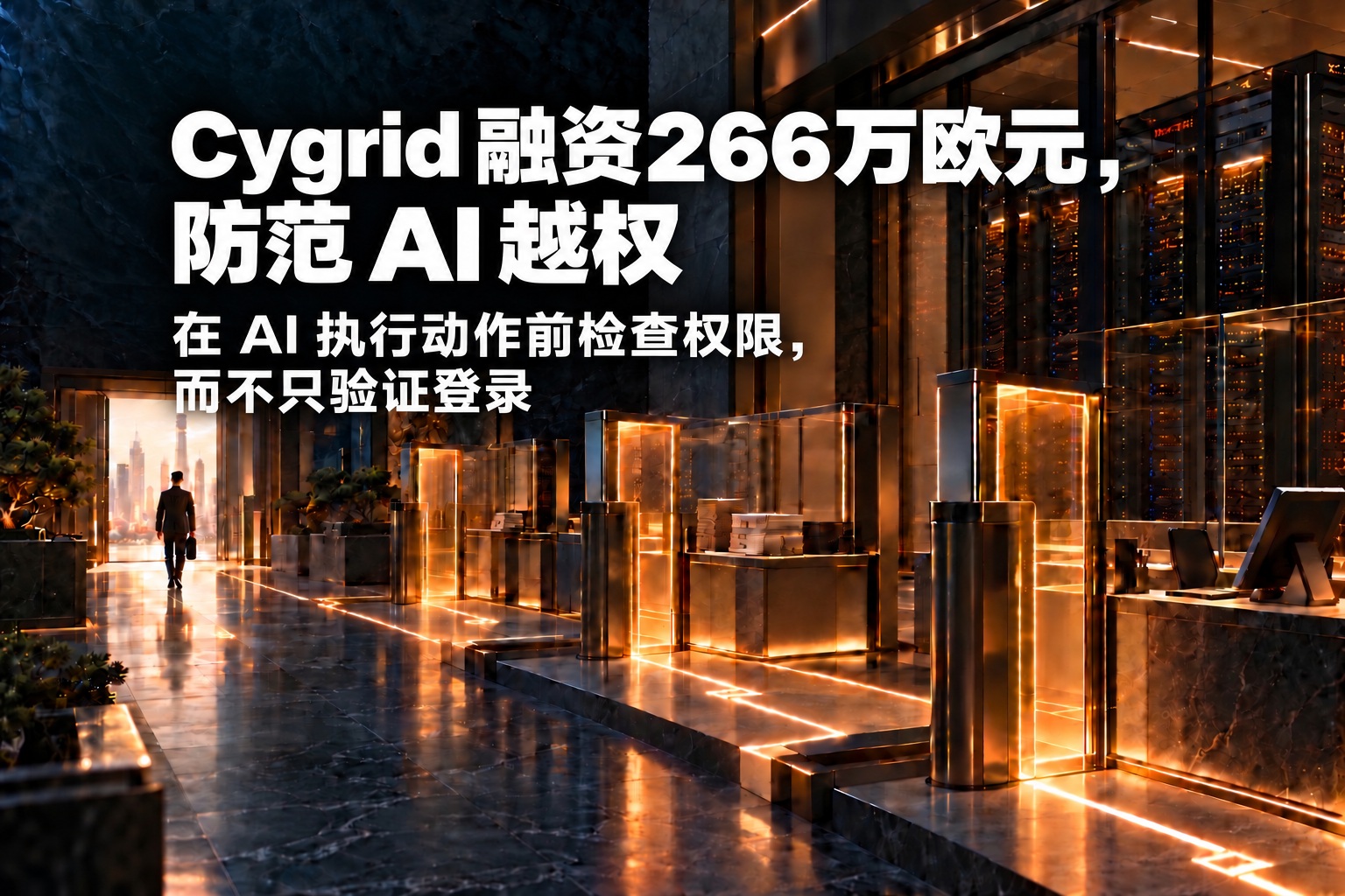 Cygrid 获266万欧元融资：AI 登录成功后，谁来阻止越权操作？