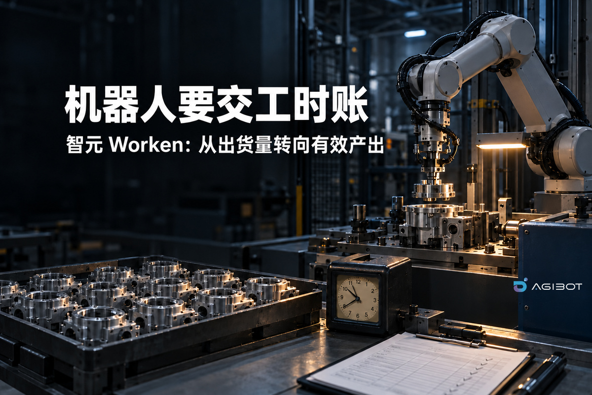 智元用 Worken 追问机器人究竟干了多少活