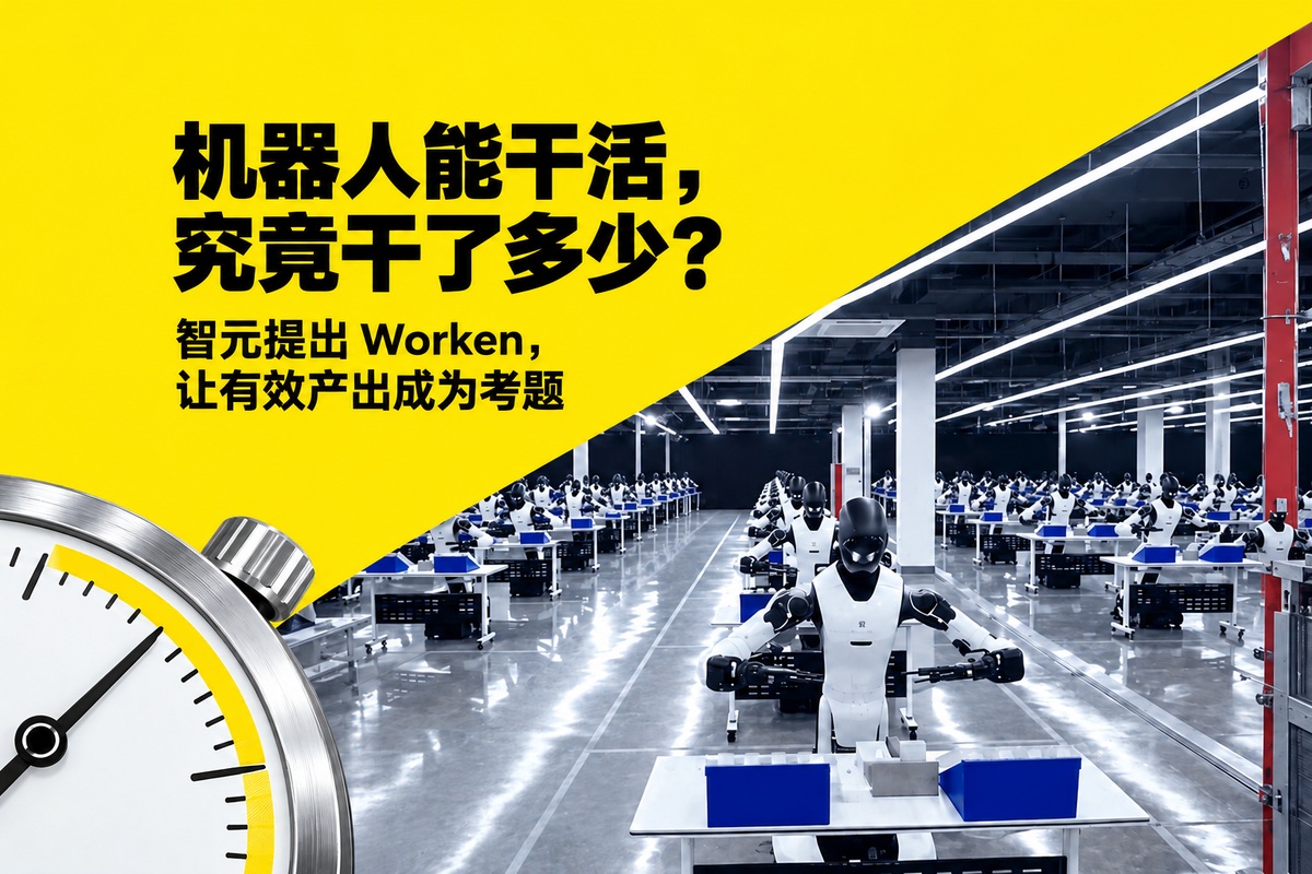 智元用 Worken 追问机器人究竟干了多少活
